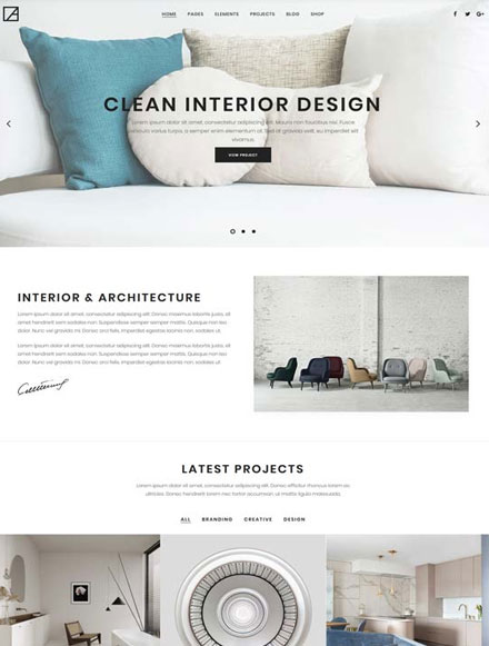 Arkhitekton - Modern Architecture and Interior Design WordPress Theme