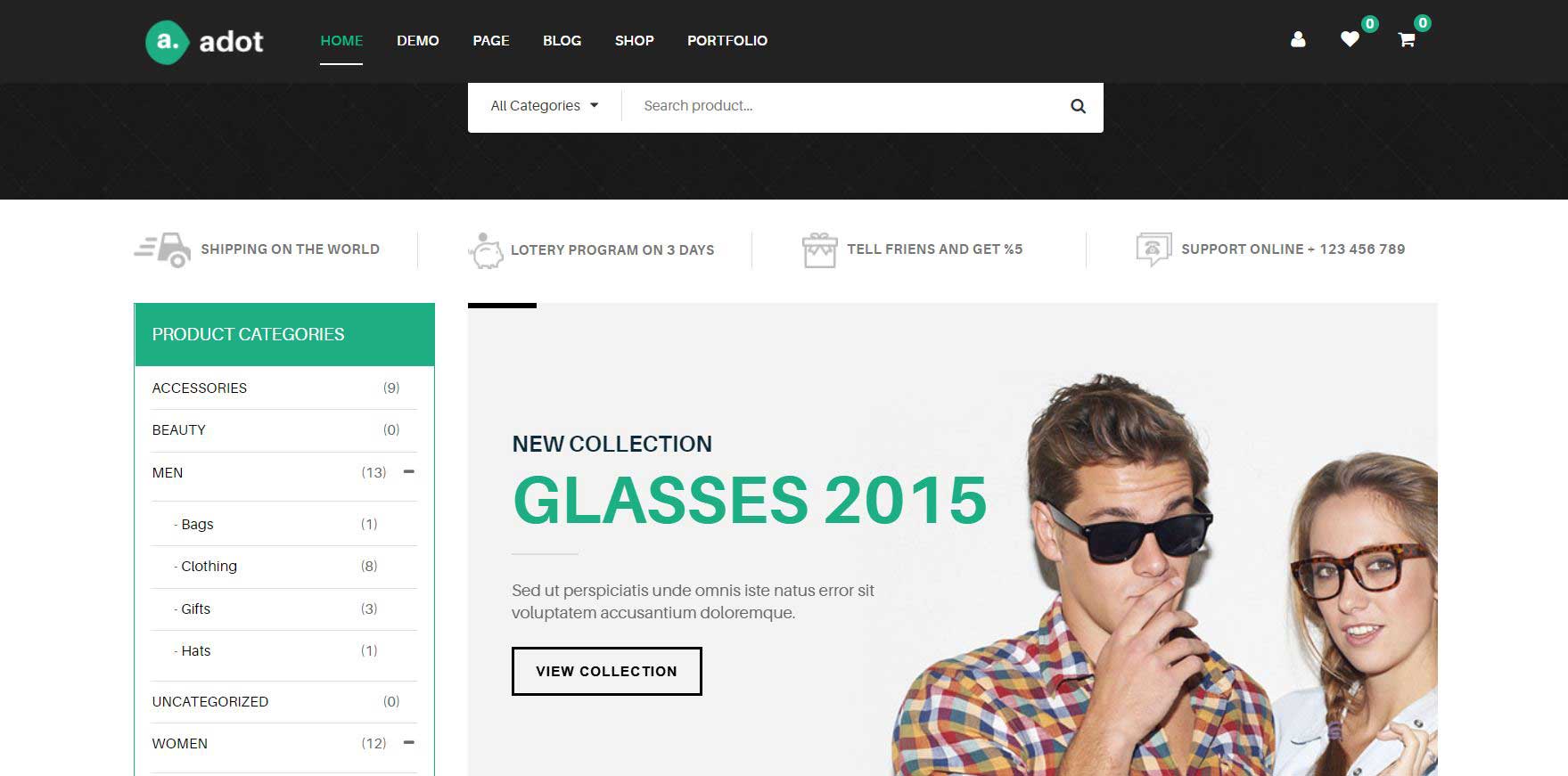 adot - eCommerce WordPress Theme