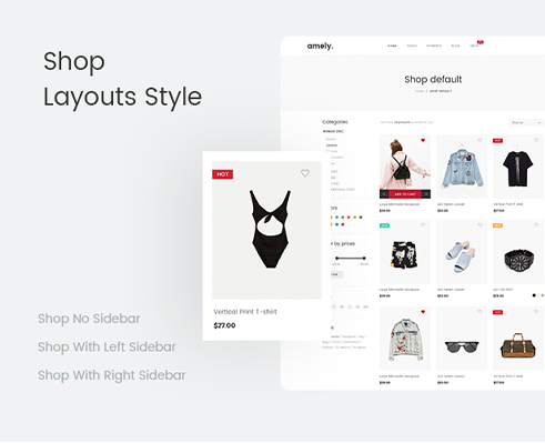 Amely - Fashion Shop WordPress Theme for WooCommerce