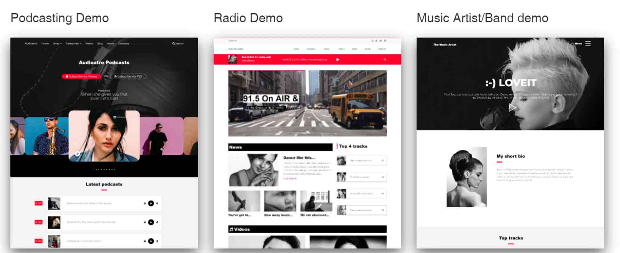 Audioatro - Multipurpose Audio WordPress Theme