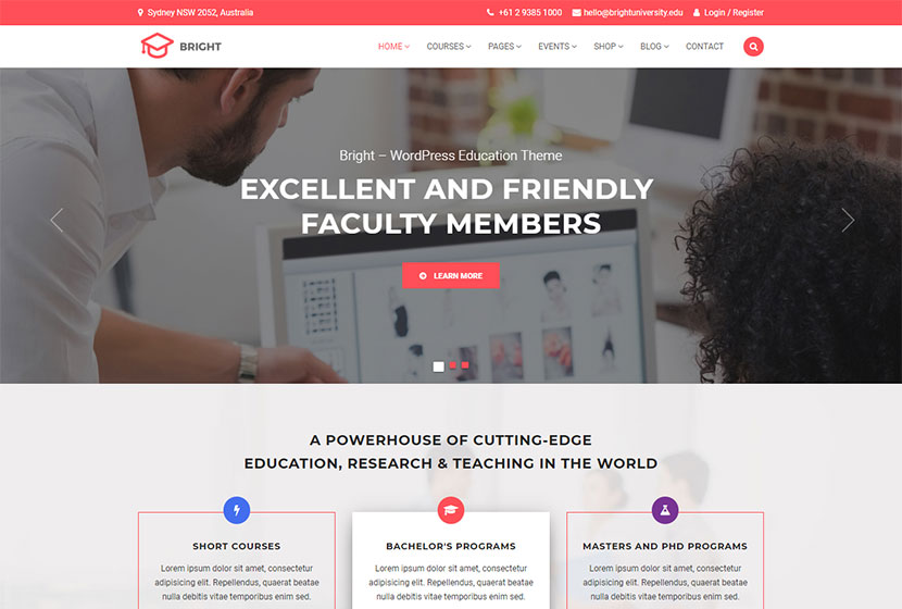 bright-education-online-course-wordpress-theme