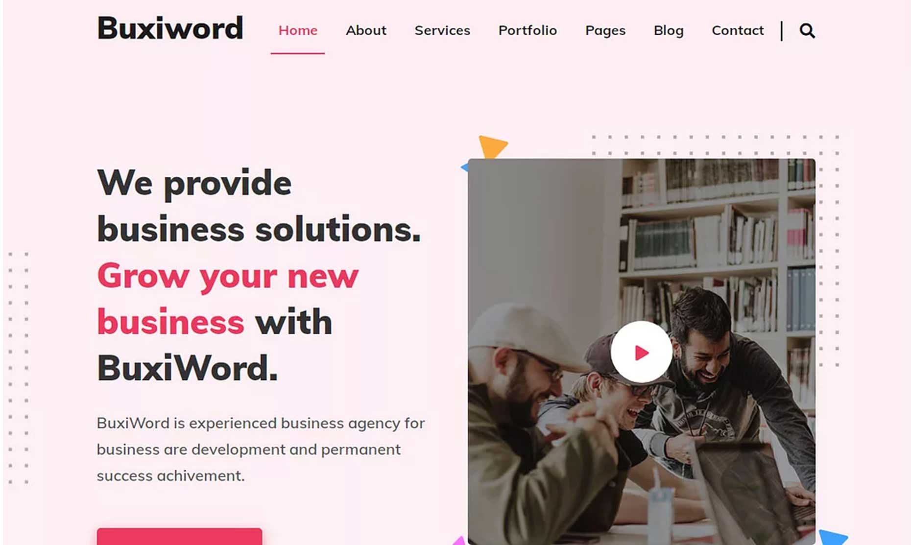 Buxiword - Digital Agency WordPress Theme