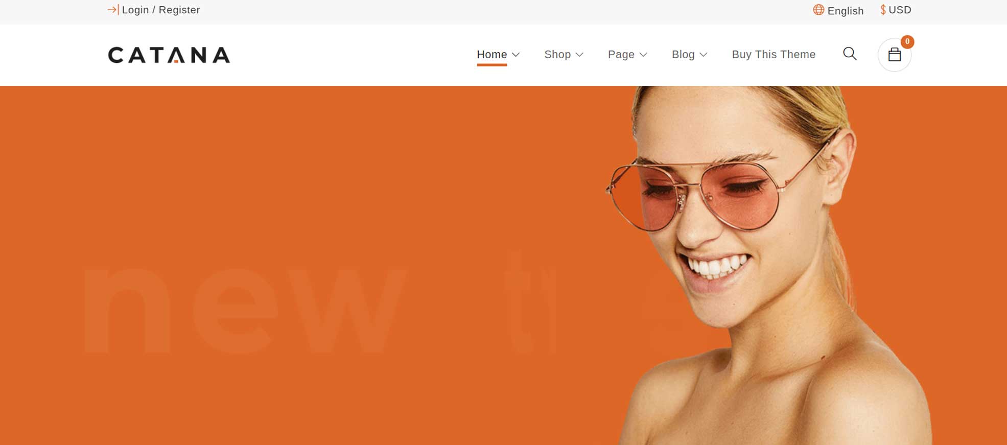 Catana – Fashion & Minimal WooCommerce WordPress Theme