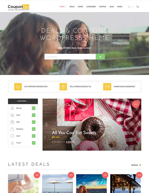 CouponHut – Coupons & Deals WordPress Theme