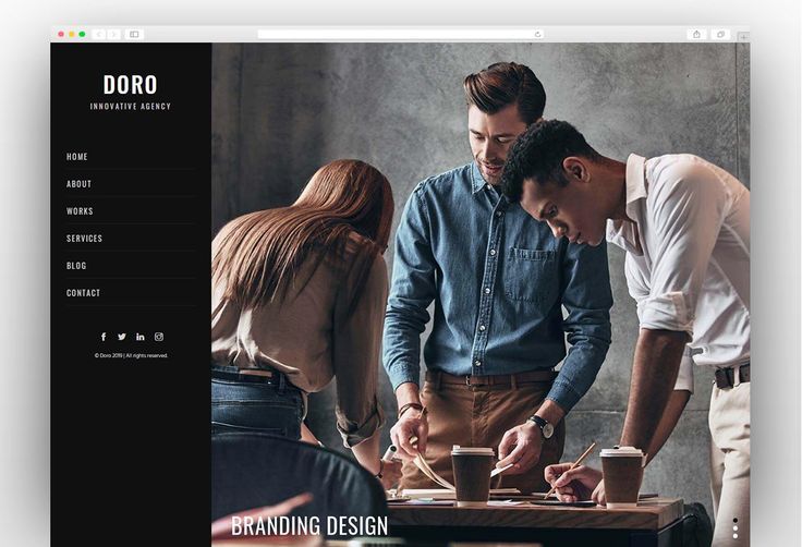 DORO - Creative Agency WordPress Theme