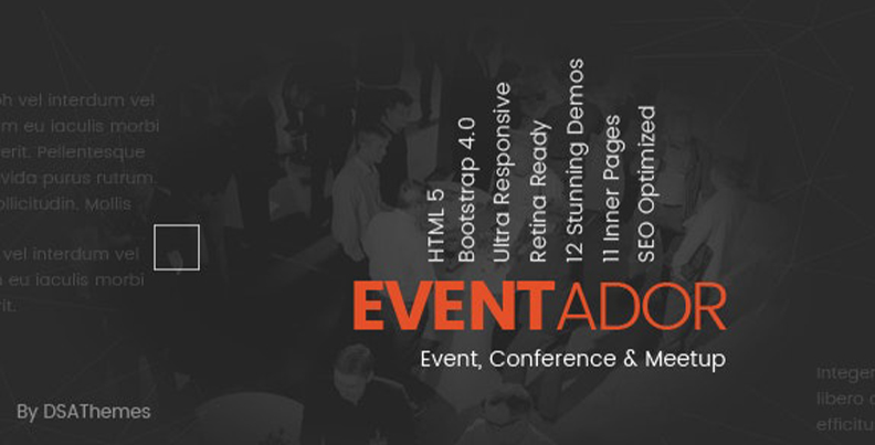 EventAdor Event Conference Marketing WordPress Theme