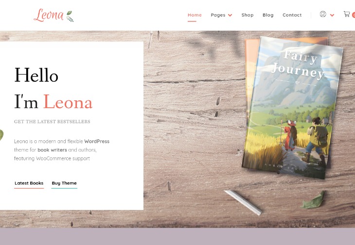 leona-wordpress-theme