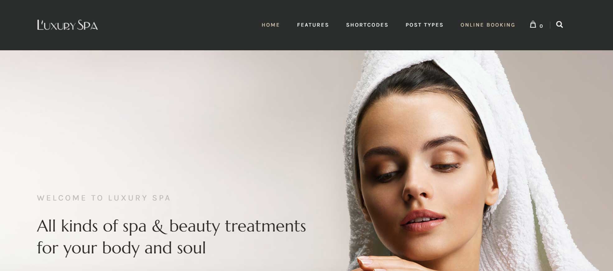 Luxury Spa - Beauty Spa & Wellness Resort Theme