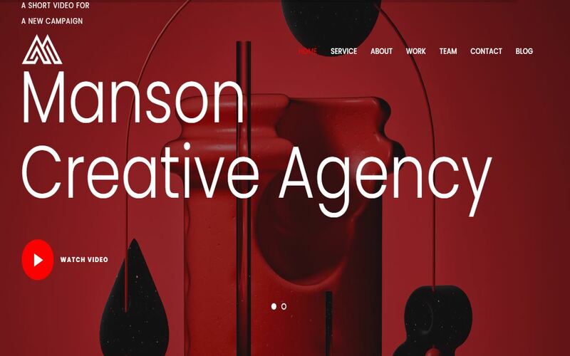 Manson - Creative Agency WordPress Theme