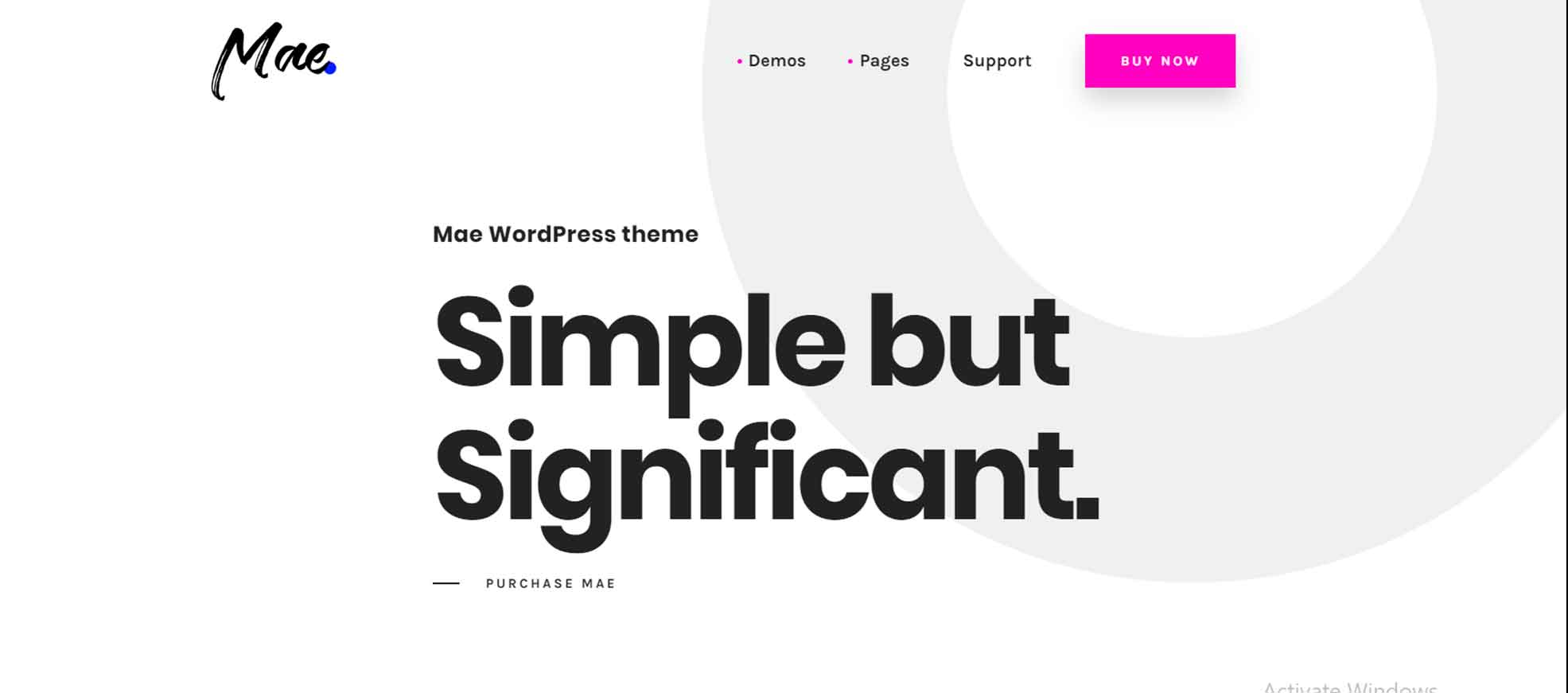 Mae - A Gutenberg & WordPress Theme for Events, Conferences and Seminars