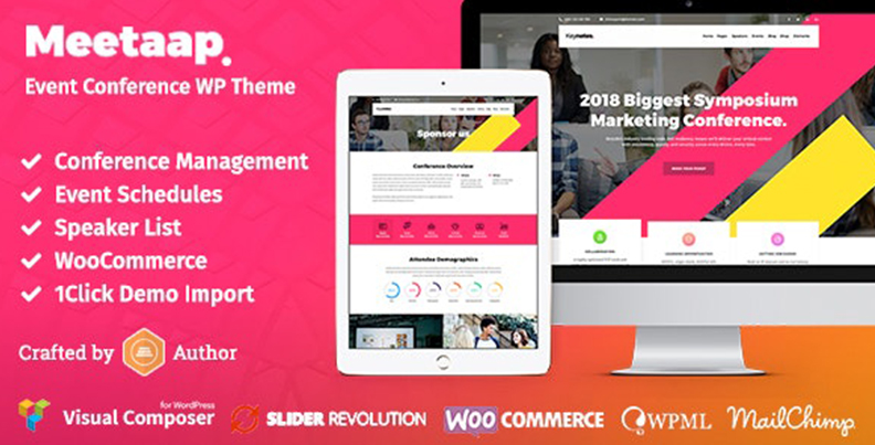 Meetaap - Event & Conference WordPress Theme