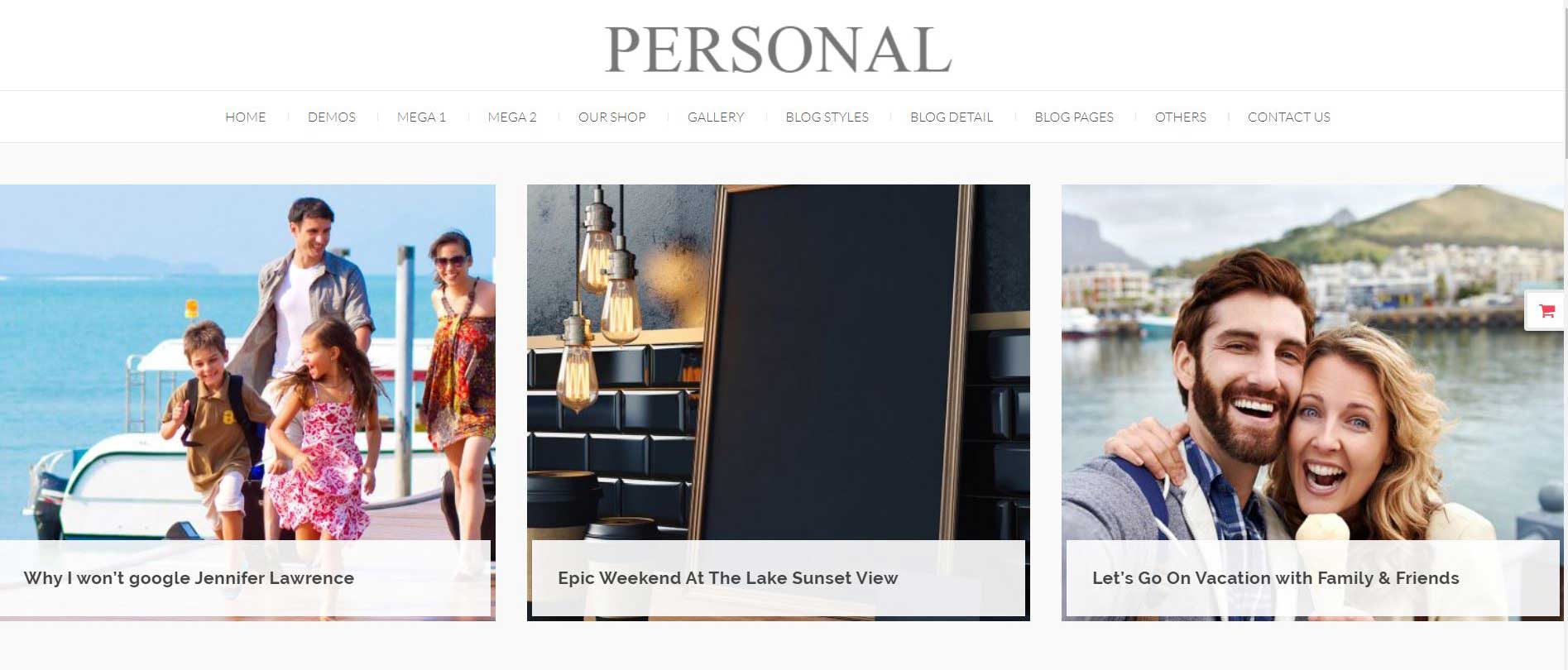 Personal – Best Blog, CV and Video WordPress Theme