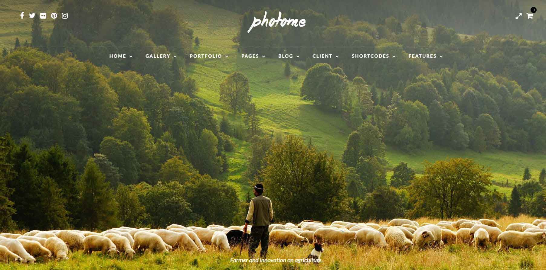 PhotoMe | Portfolio WordPress