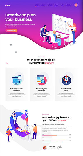 Pixer - Digital Agency WordPress