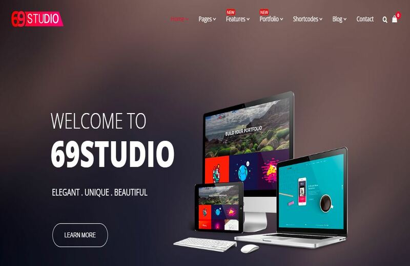 SixtyNineStudio - Creative Agency WordPress Theme