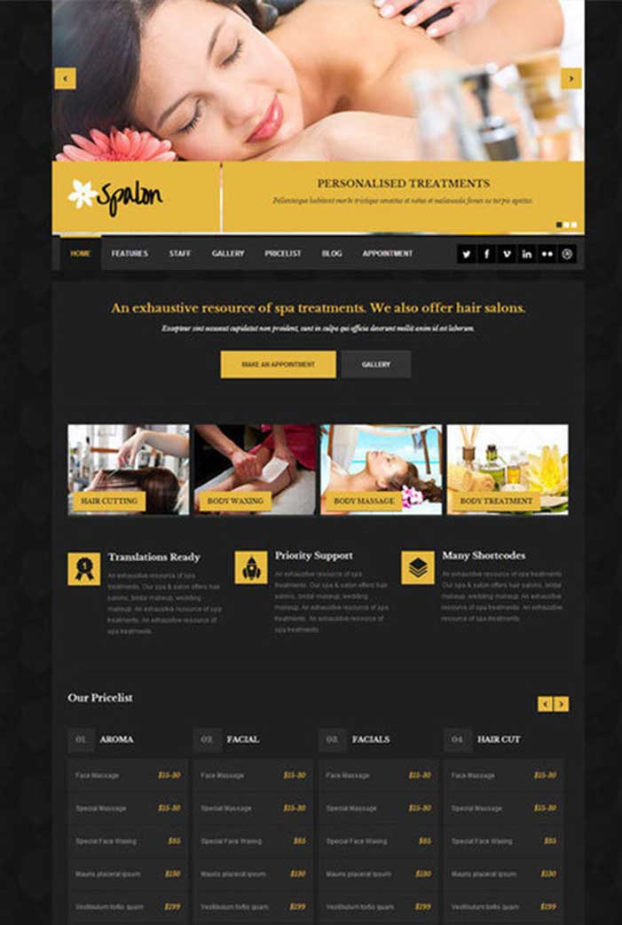 Spalon – Responsive WordPress Theme