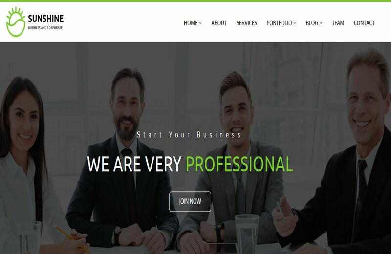 sunshine-best-corporate-business-wordpress-theme