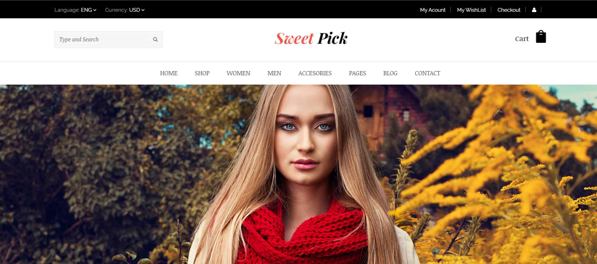 Sweet Pick | Modern ECommerce WordPress Theme