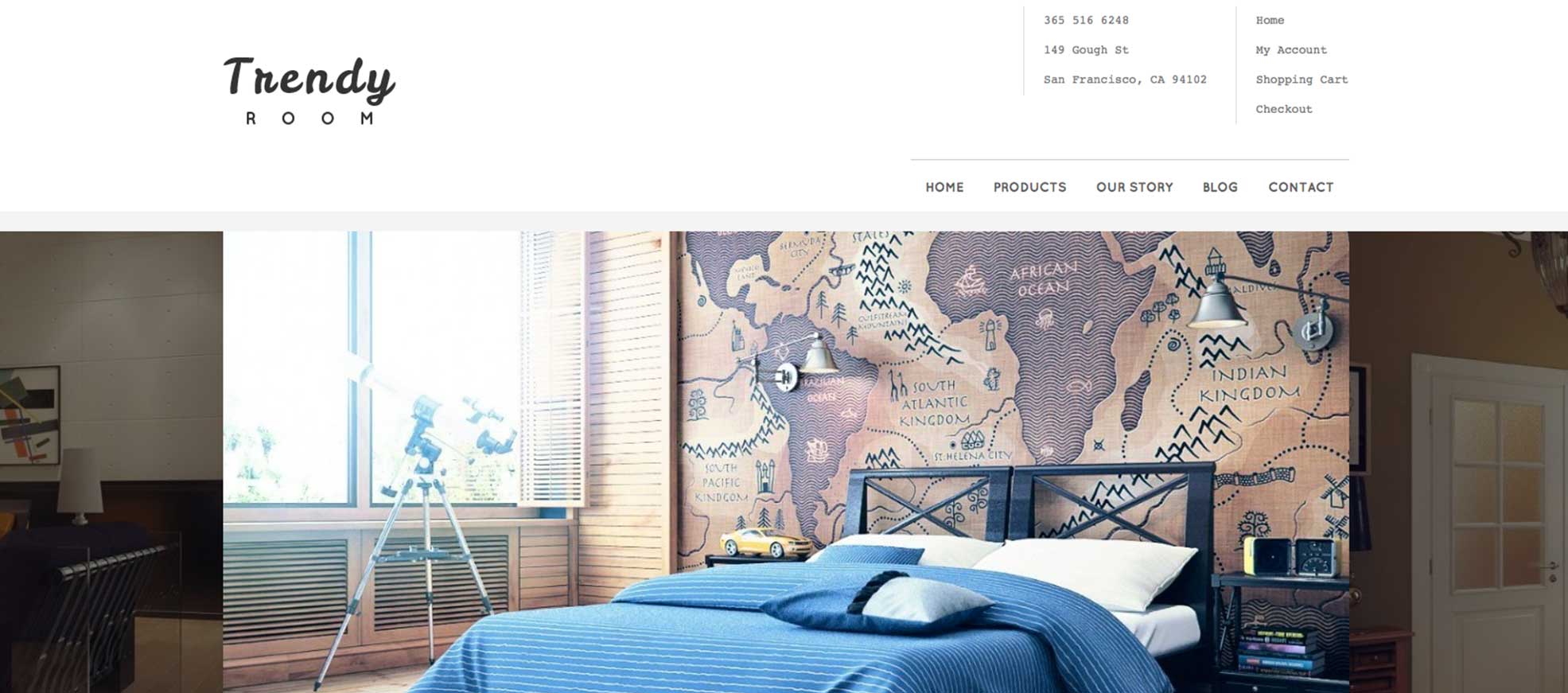 Trendy Room - Elite ECommerce WordPress Theme